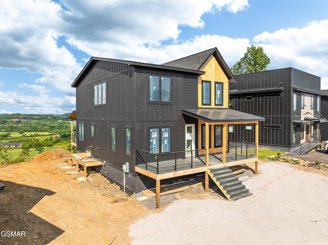 1409 Reedmont Way, Sevierville, TN 37876 - back of house with a metal roof