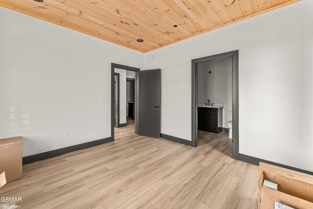 1409 Reedmont Way, Sevierville, TN 37876 - spare room with wood ceiling and light wood finished floors