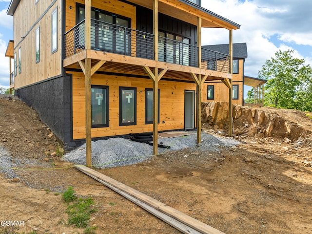 1409 Reedmont Way, Sevierville, TN 37876 - back of house featuring a balcony