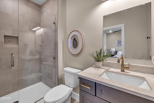 1505 Misty Ct, Sevierville, TN 37862 - ensuite bathroom featuring a shower stall and vanity