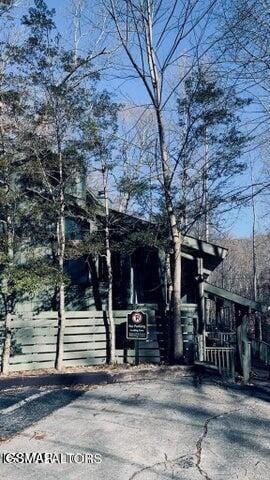 1228 Ski Mountain Rd Unit 5, Gatlinburg, TN 37738 - view of property exterior featuring fence