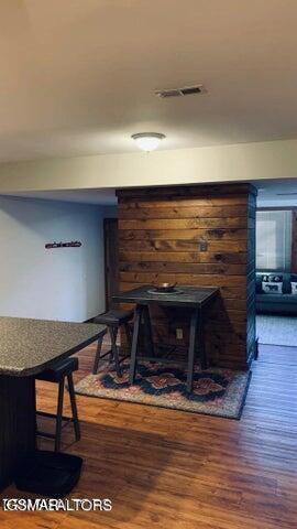 1228 Ski Mountain Rd Unit 5, Gatlinburg, TN 37738 - dining area featuring wood finished floors