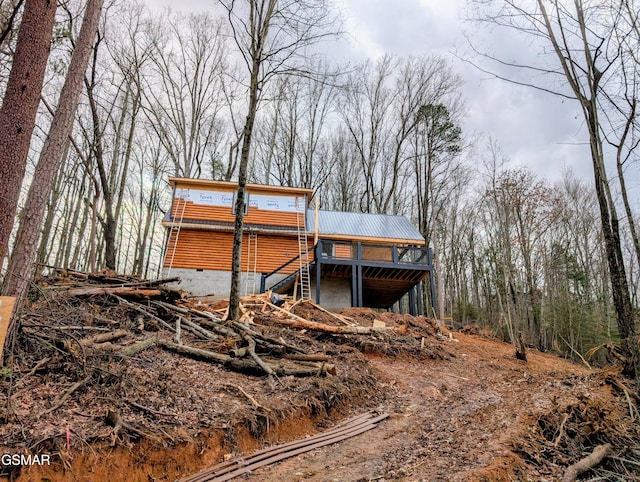 view of rear view of house