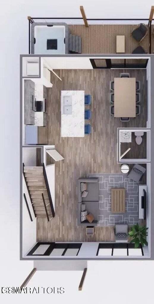234 Caton Rd, Sevierville, TN 37862 - view of layout