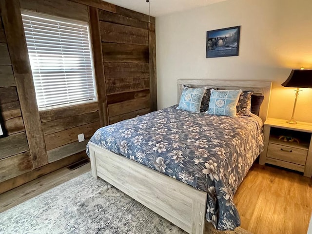 4955 Ledford Rd, Cosby, TN 37722 - bedroom featuring wood finished floors