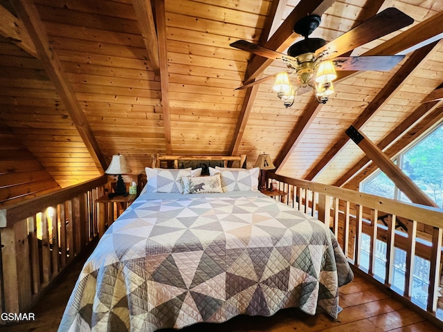 2527 Raccoon Hollow Way, Sevierville, TN 37862 - bedroom with wood ceiling