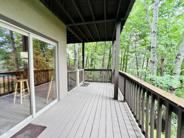 2527 Raccoon Hollow Way, Sevierville, TN 37862 - view of wooden deck