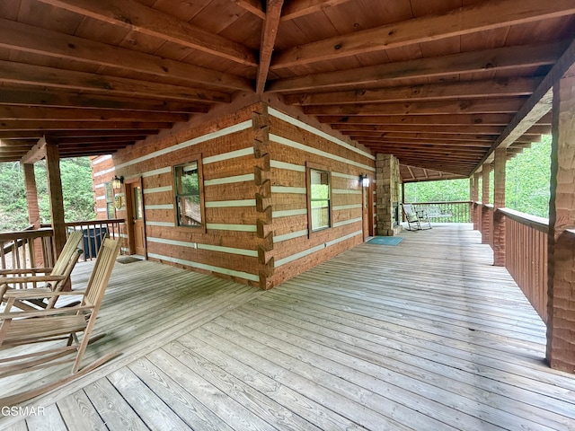2575 Black Bear Ln, Sevierville, TN 37876 - view of deck