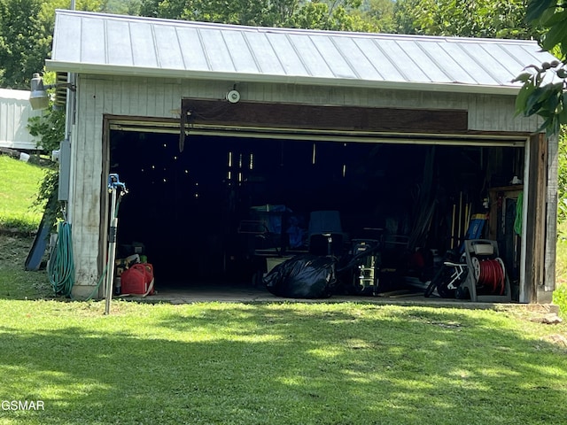 815 Hartsell Rd, Newport, TN 37821 - view of detached garage
