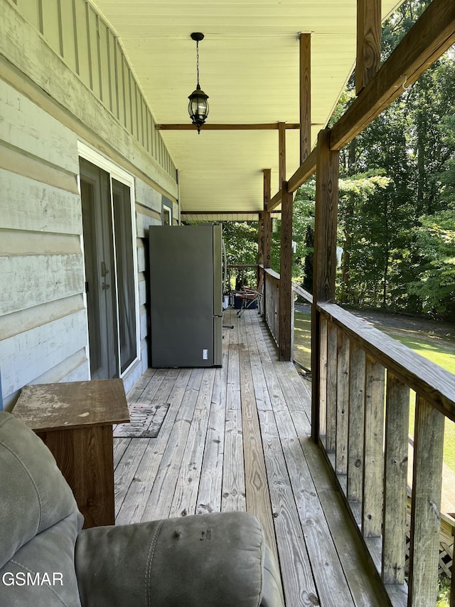 815 Hartsell Rd, Newport, TN 37821 - view of deck
