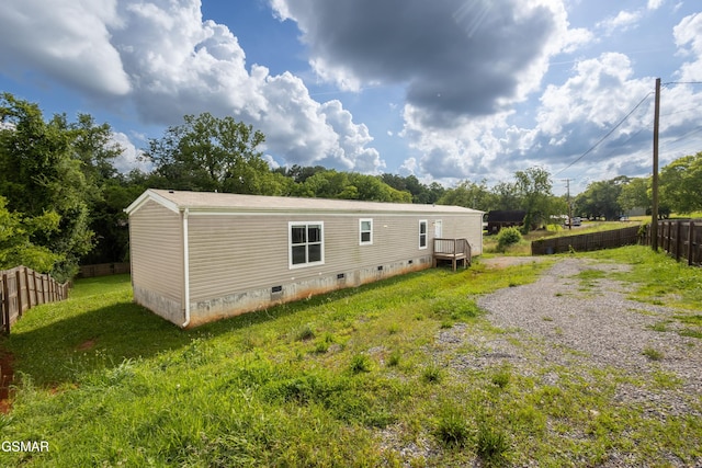 1138 Douglas Dam Rd, Dandridge, TN 37725 - back of house featuring crawl space