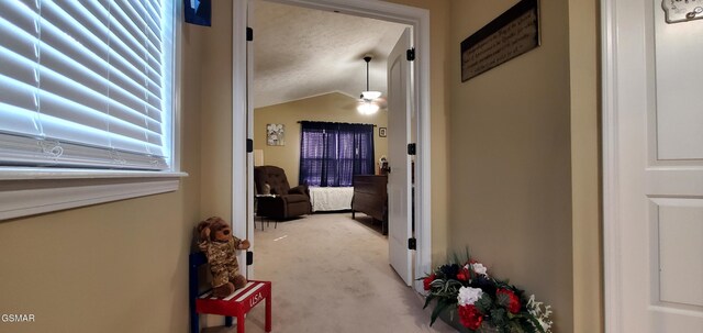 1003 Woullard Way Unit 1, Sevierville, TN 37876 - hallway with carpet and lofted ceiling