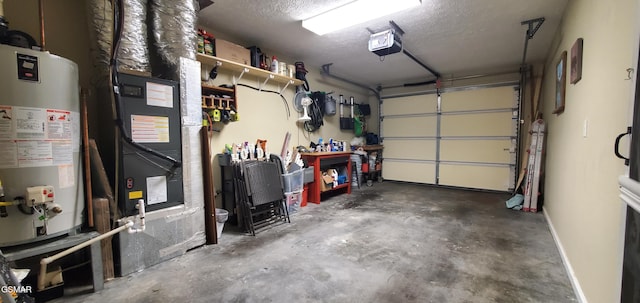 1003 Woullard Way Unit 1, Sevierville, TN 37876 - garage with water heater and a garage door opener