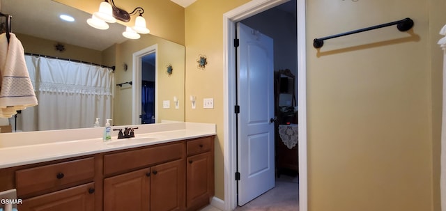1003 Woullard Way Unit 1, Sevierville, TN 37876 - bathroom featuring vanity and recessed lighting