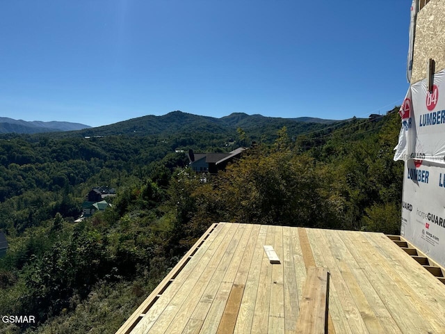 property view of mountains