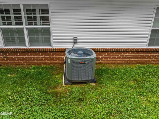 1032 Patriots Dr, Dandridge, TN 37725 - exterior view of a central AC unit