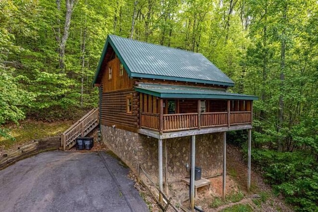1814 Rhododendron Ln, Sevierville, TN 37876 - view of outdoor structure with central AC unit