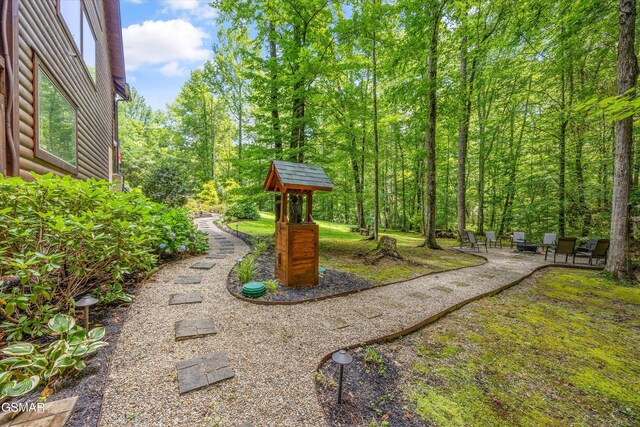 2313 Bogle Spring Loop, Sevierville, TN 37862 - view of yard featuring a patio area