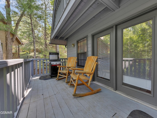 2733 Timber Way, Pigeon Forge, TN 37863 - deck with grilling area