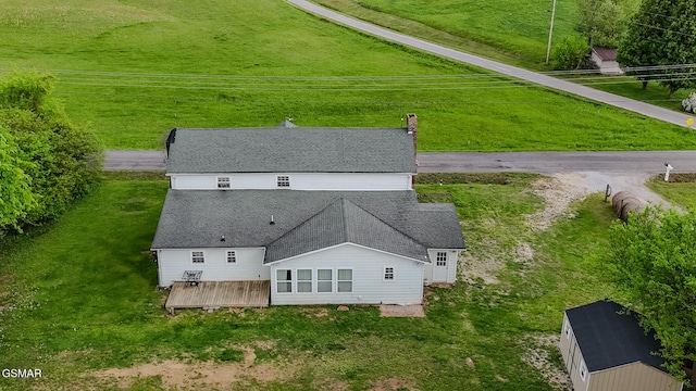 drone / aerial view