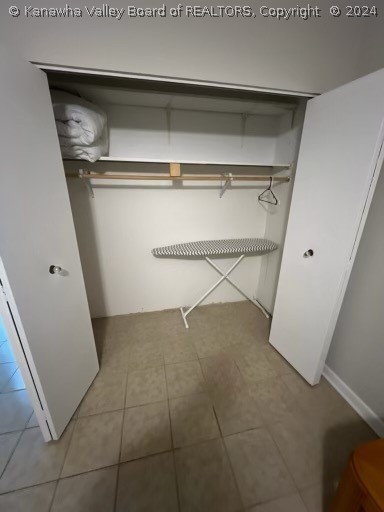 view of closet