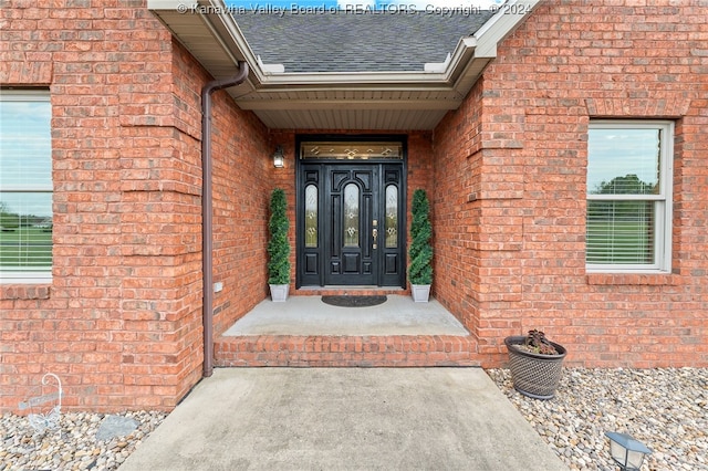 view of property entrance