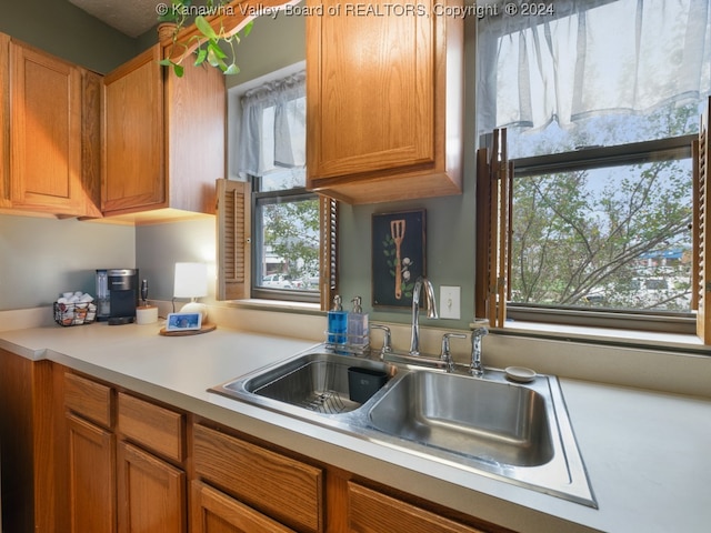 kitchen with sink