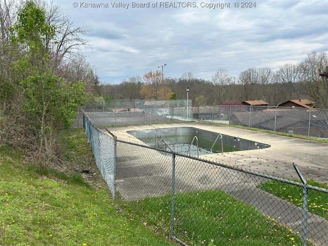 view of pool