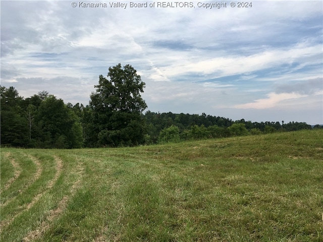 view of nature with a rural view