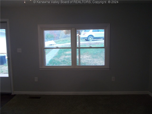 empty room featuring a wealth of natural light