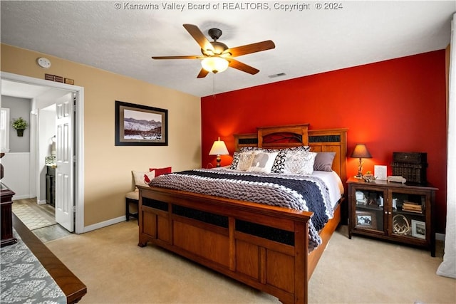 20 Poplar Hls, Hurricane, WV 25526 - bedroom featuring carpet floors and ceiling fan