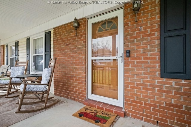 view of entrance to property