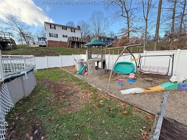 view of playground