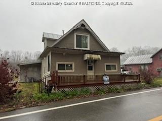 view of rear view of house