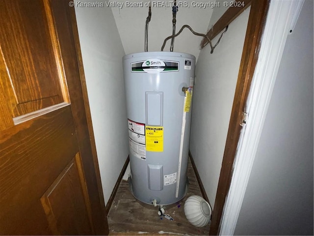 utilities featuring water heater