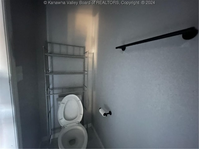 bathroom with toilet