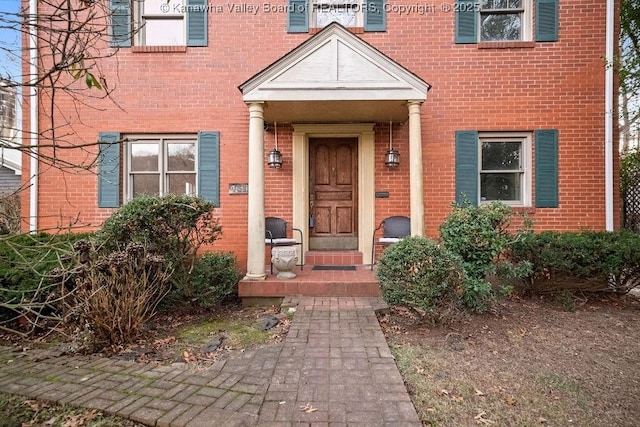 view of property entrance