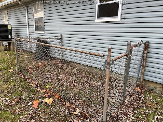 view of property exterior featuring cooling unit