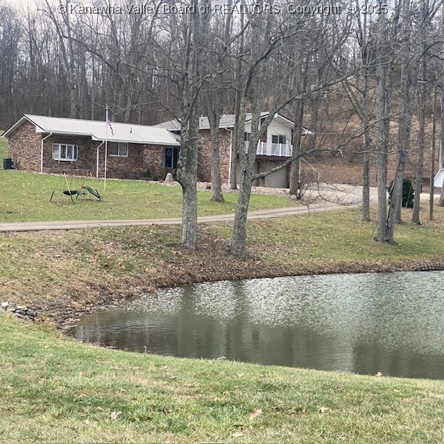 view of water feature