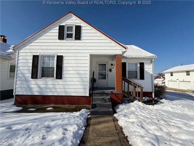 view of front of house