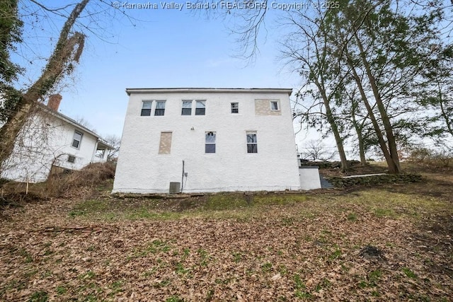 view of back of property