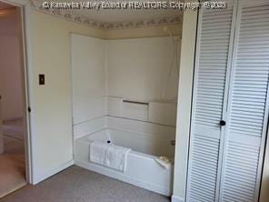 bathroom featuring washtub / shower combination