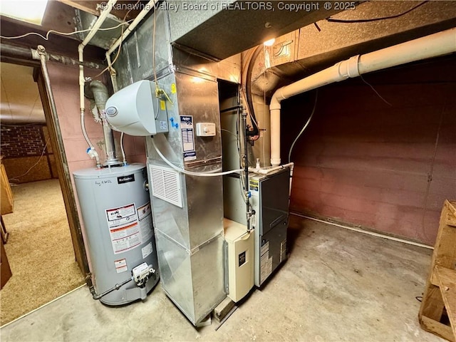 utilities with water heater