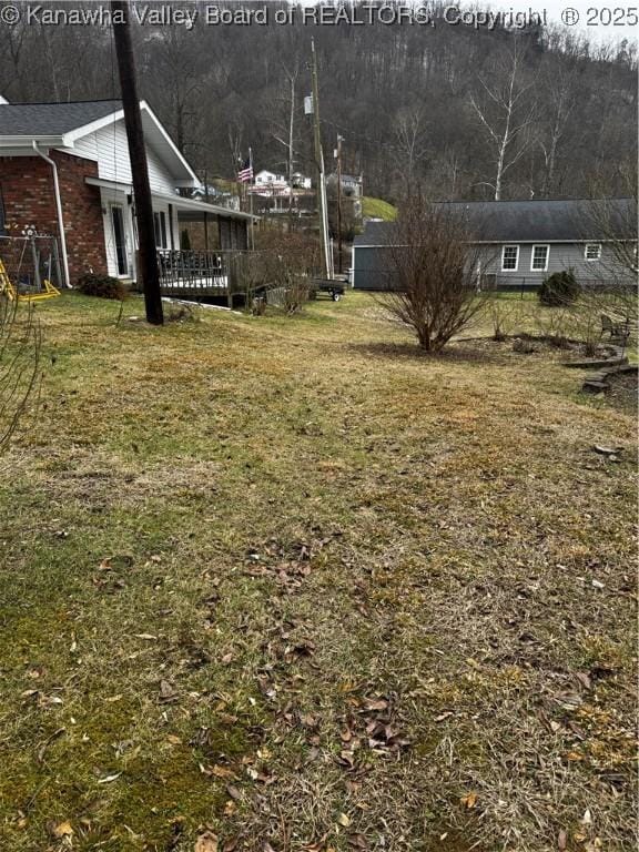 81 Amburgey Ln, Amherstdale, WV 25607 - view of yard