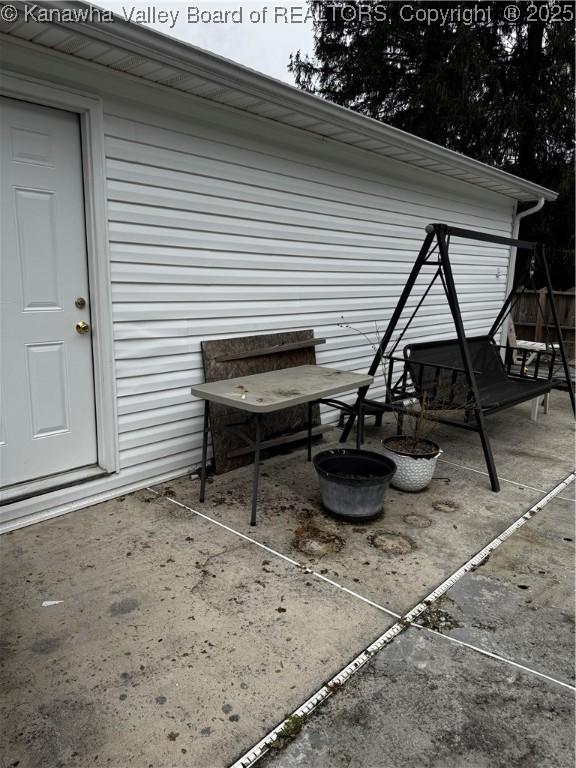 81 Amburgey Ln, Amherstdale, WV 25607 - view of patio