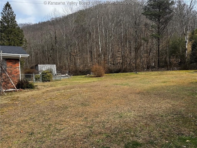81 Amburgey Ln, Amherstdale, WV 25607 - view of yard with a view of trees