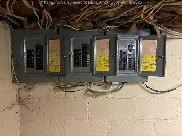 utilities with electric panel