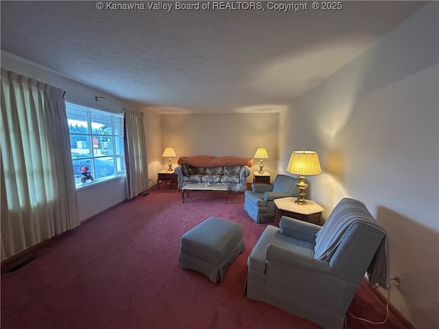 4915 Chesterfield Ave, Charleston, WV 25304 - living area with carpet floors