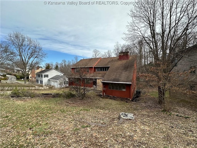 view of back of house