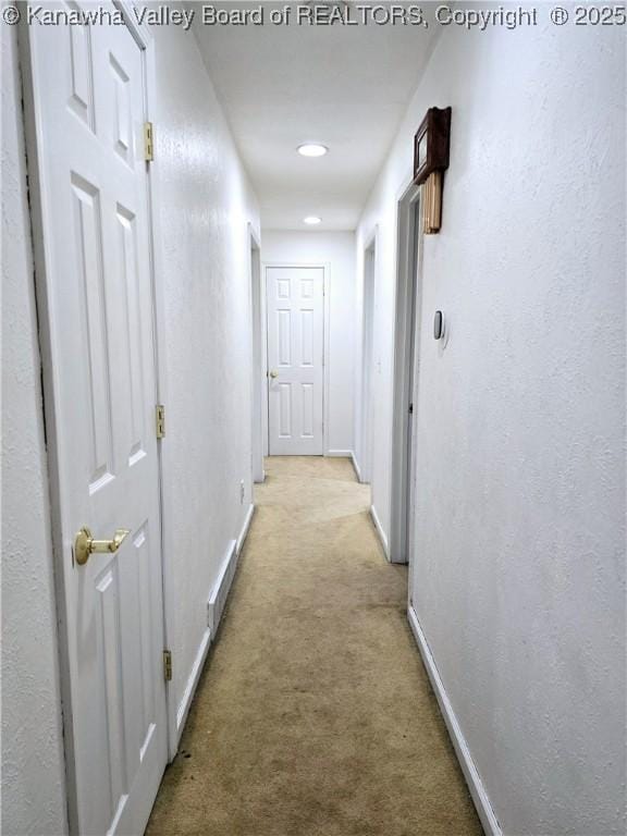 2018 Mount Vernon Rd, Hurricane, WV 25526 - corridor featuring light carpet and recessed lighting